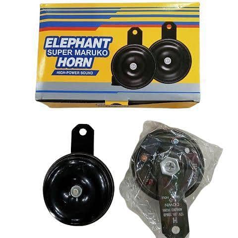 Motorcycle High Sound Original Elephant Horns for YBR, Suzuki GS, GR 150, Yamaha