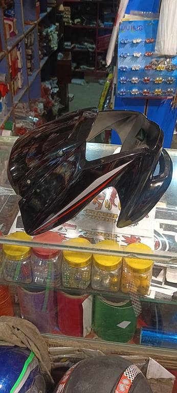 Suzuki GD110 Front Headlight Wizer — Imported ABS, Compatible with All GD110 Models