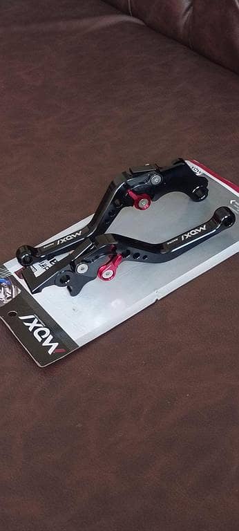 Motorcycle Adjustable CNC Aluminum Clutch & Brake Lever Set for Honda CB150F