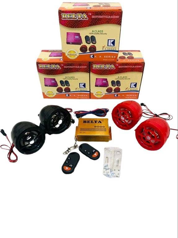 Universol Motorcycle Mp3 Audio alarm speaker / bluetooth/ Sd card / usb port / Fm radio for all bikes ( imported quality )