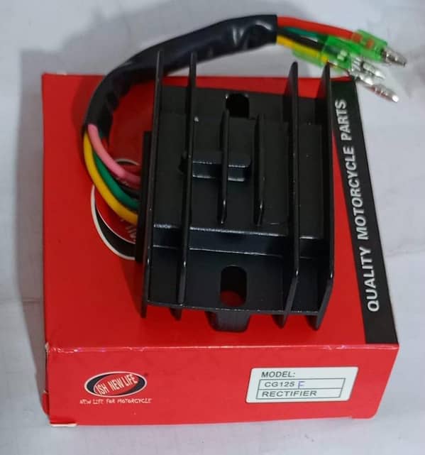 Motorcycle Rectifier for CG125 speacial edition /CB125F  (IMPORTED malasia quality + life 5 year almost )