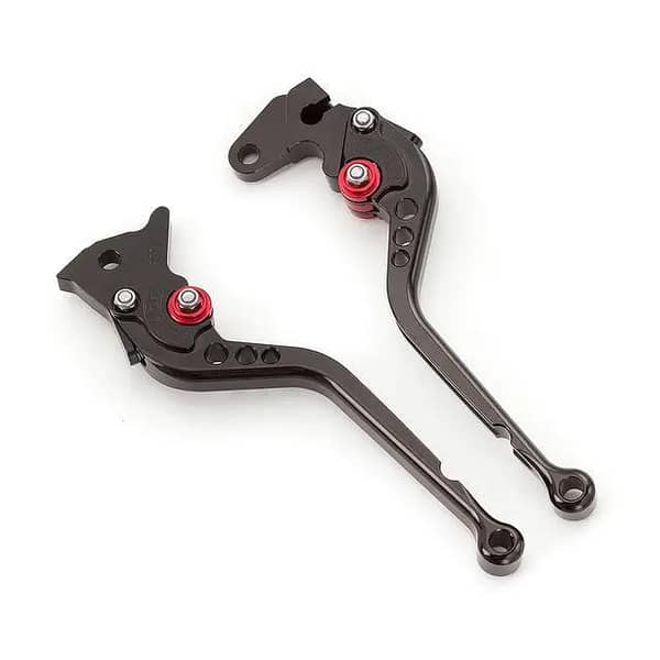 Motorcycle Adjustable CNC Aluminium Clutch & Brake Lever Set for YBR 125 (DX+G)