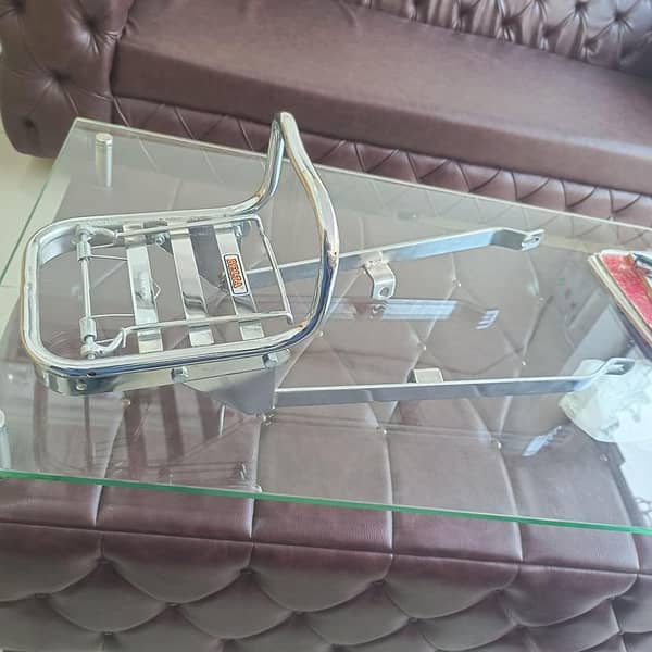 Motorcycle Loading carrier for cd70cc/jh70c bikes ( electroplate quality 100 nikal )