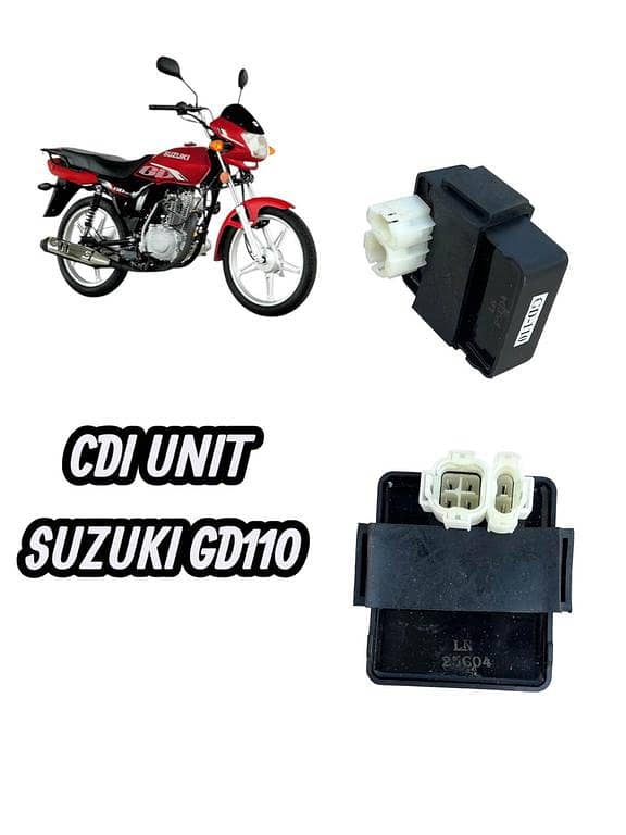 Motorcycle Suzuki GD110  CDI Starting UNit ( imported made quality)