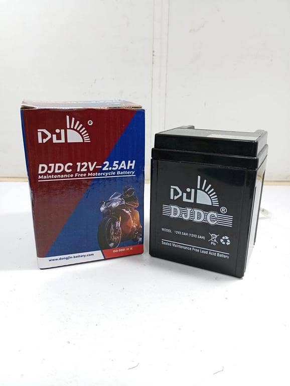 OSAKA / Donjin DJDC BATTERY FOR Honda cd 70+ 125 dry ( for high load )