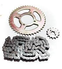 Chain Sprocket Kit 125 YBR (Genuine) / Grari Set Complete for 125 YBR