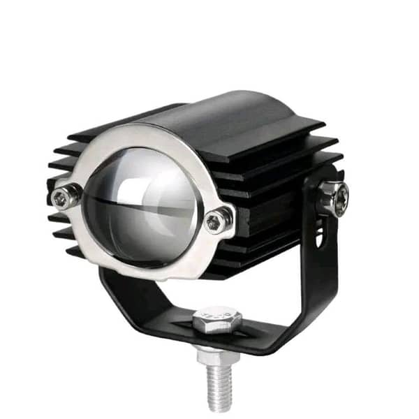 Motorcycle L19 External LED Focus Light – Aluminium Body, 15 W, 1500 LM, Projector Fog Light