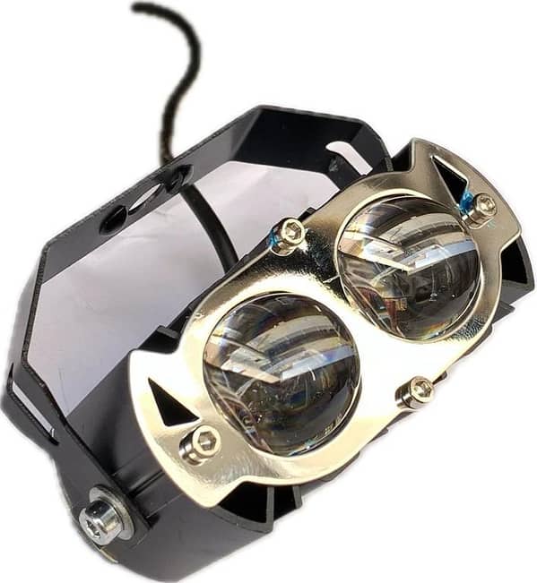 Shilan L19 Motorcycle 2-Lens LED Fog Light for All Bikers