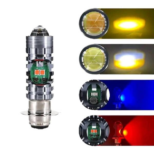 Motorcycle 4-Color Headlight Bulb for CD70CC and CG125