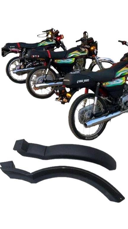 Motorcycle Rear Mudguard Fender Bracket for 70cc Bikes (Alter Madguard Cafy Racer)
