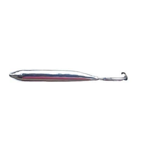 Motorcycle Hyderabadi CD 70cc Silencer — Fits All 70cc Models, Genuine Quality