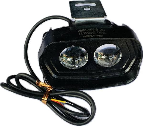 Motorcycle SSLG S20 2-Lens Dual-Function Fog Light for All Bikes (YBR, Suzuki, CD 70cc, 125cc)