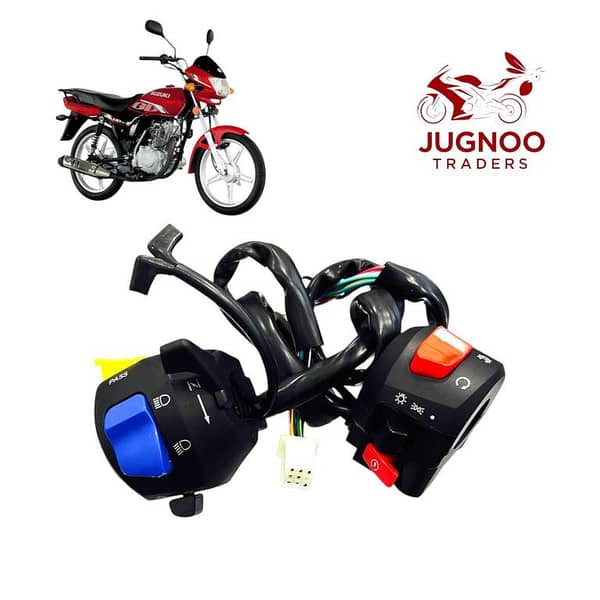 Motorcycle Suzuki GD110 Grips Set / Assembly Kit (Pure ABS Plastic, Imported Quality)