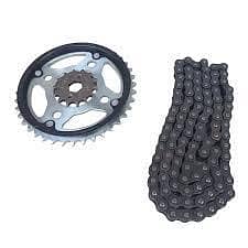 MOTORCYCLE CHAIN SPROCKET KIT for CG125 Self Edition Grari Kit (Imported Quality)