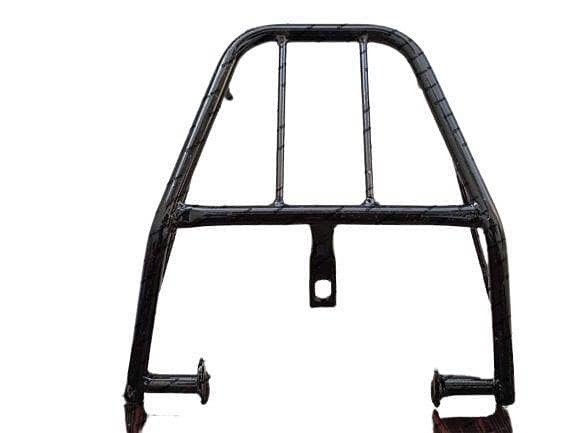 Motorcycle Rear Carrier Tail Hood Back Carrier Back Take For Yamaha YBZ YBZ-DX Black