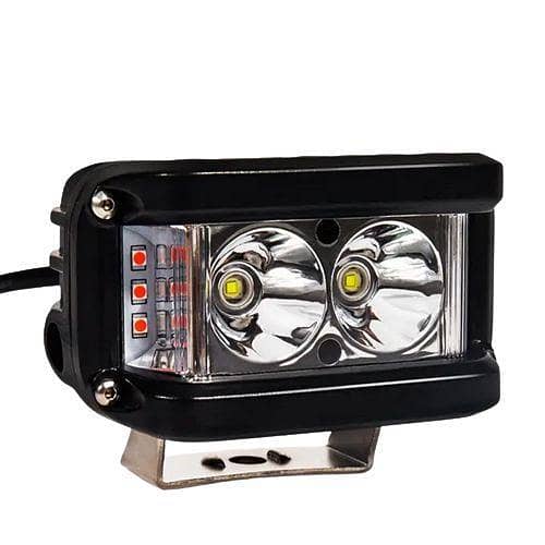 Motorcycle and Car High-Brightness LED Light with Dual Red and Blue Warning Modes