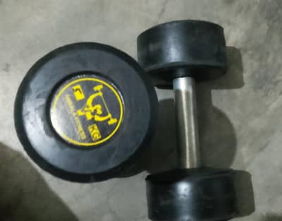 5 kg per dumbbell pair of 2  contact 03704151872