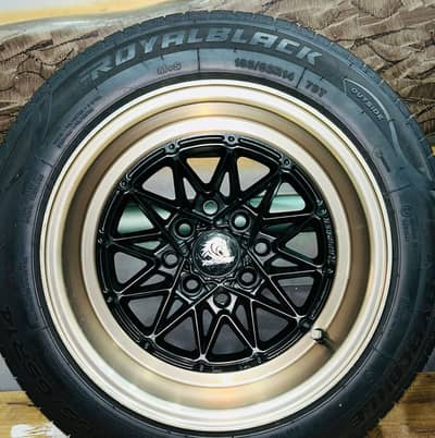 Rapstor rims 165/65 4T 14 inches