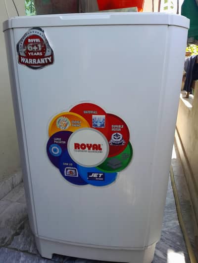 Royal Semi Automatic Washing Machine RW-1010SB – Excellent Condition