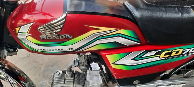 Honda Cd 70 2023 Good Condition Bio Avalable 110k