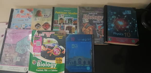 Class 10 books federal board