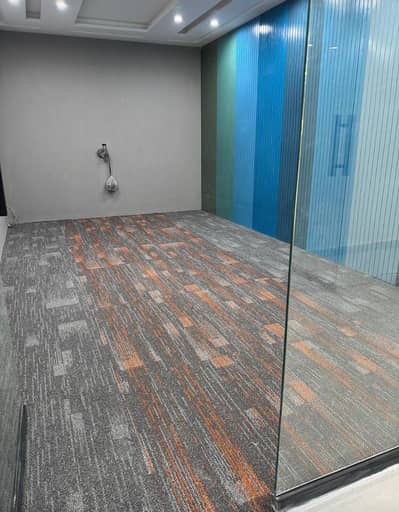 Versatile Removable Carpet Tiles for Office-Carpet tiles -Carpet floor