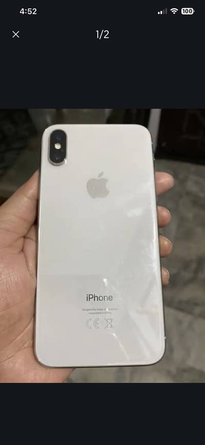 Iphone X 256gb White (PTA Approved)