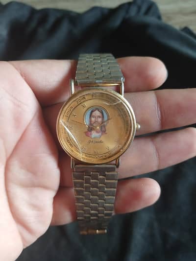 Vintage Jesus 12 apostles watch