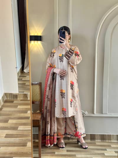 3 piece ready to wear dress