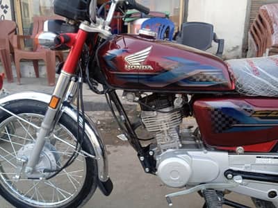 Honda 125 model 2023/2024 applied