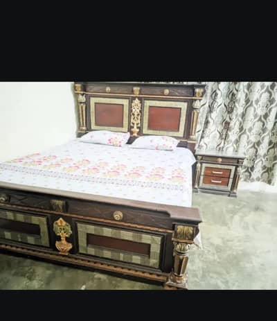 Chinioti King size bed set
