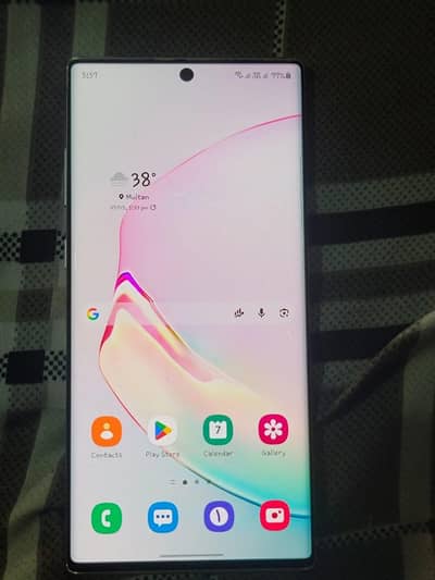 samsung note 10 plus dual sim approved  condition 10 by 9