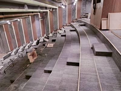 Plain multicolor loop pile carpet- Carpet tiles- carpet flooring tiles
