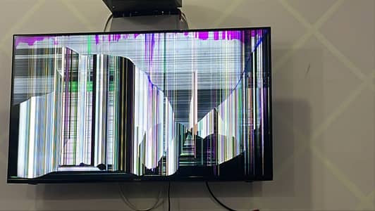 Panel broke