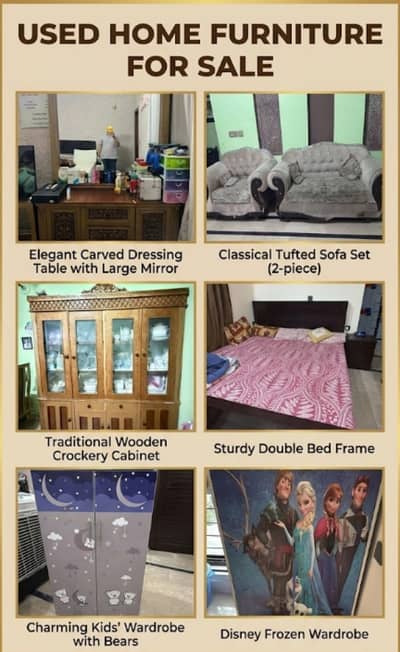 Used Home Furniture For Sale Read Add