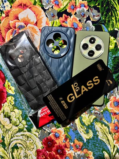 Redmi 14C 6/128 With Box + 2 Premium Covers & New OG Glass