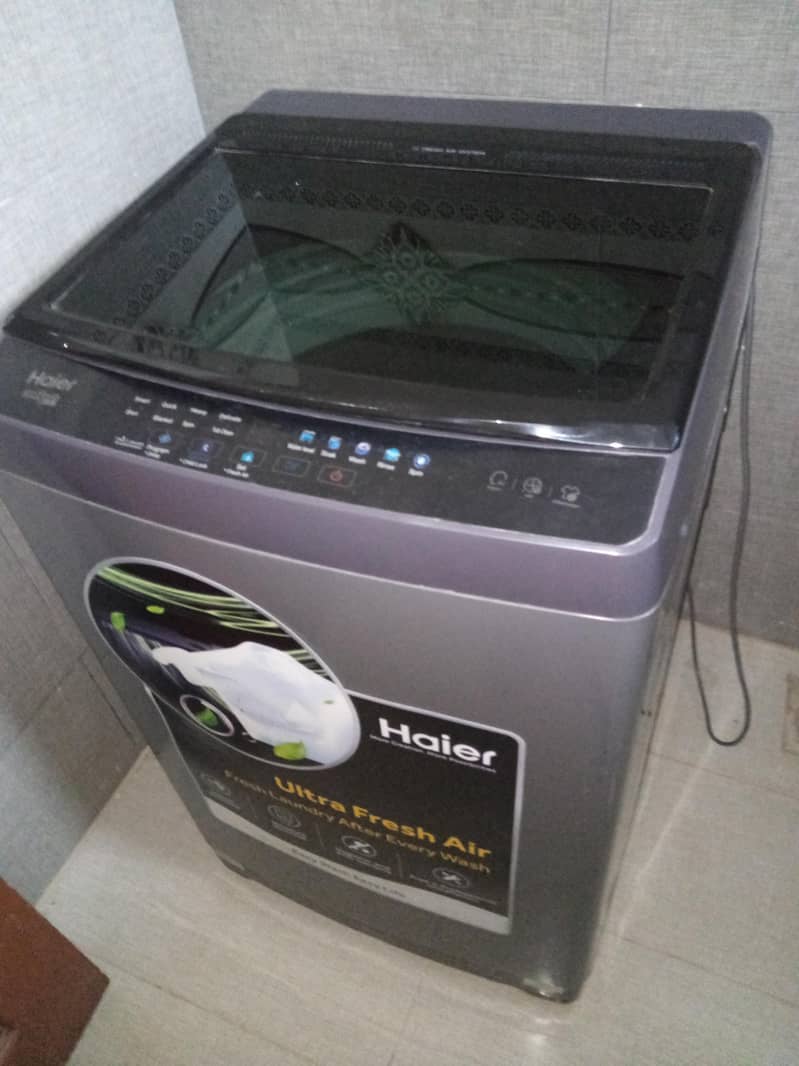 Haier automatic washing machine 1