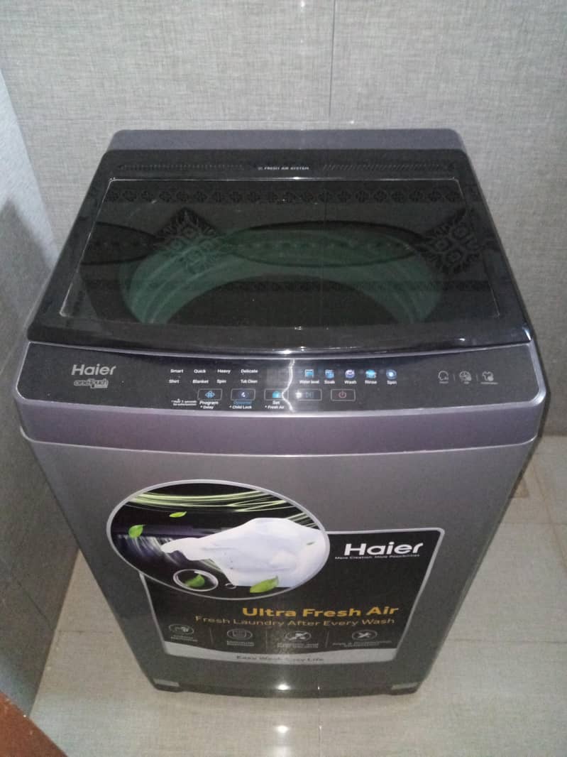 Haier automatic washing machine 3