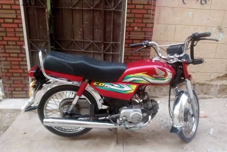 Honda CD 70 cc urgent for sale ( model 2023 ) WhatsApp,,0329-8961139