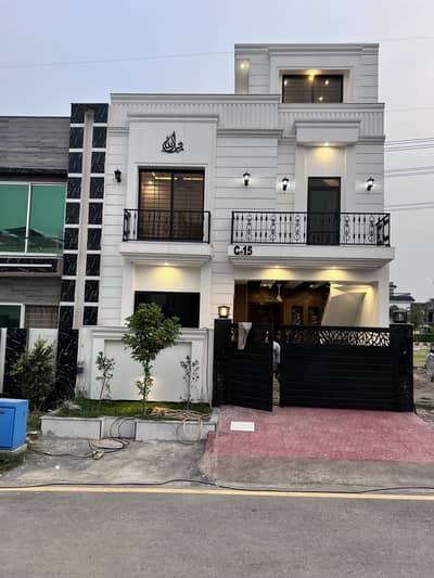 Brand New House For Sale Back Open Park. C block