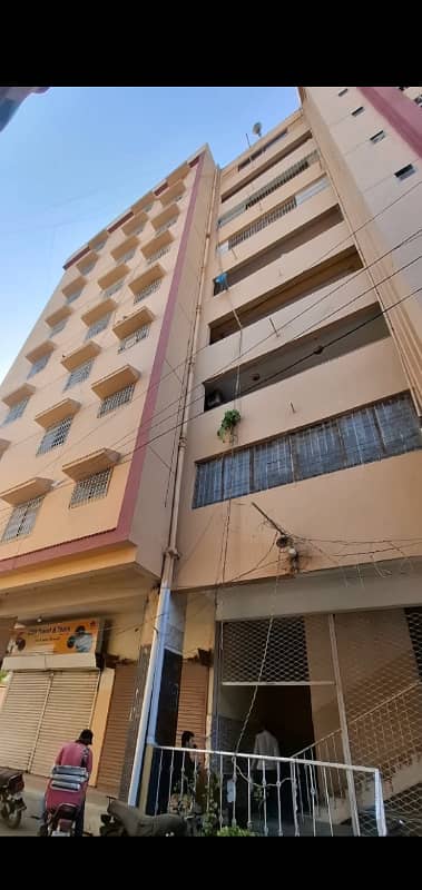 FLAT FOR SALE IN SAMAMA HILL VIEW 2ND FLOOR WEST OPEN WITH 2 FAST LIFTS