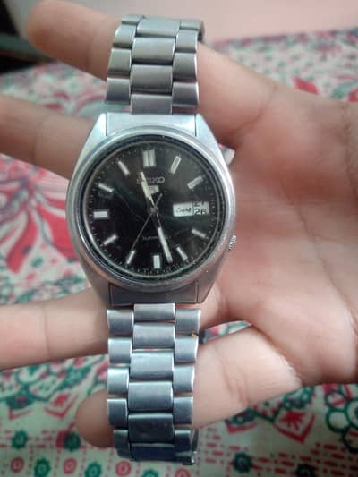 Seiko 5 automatic watch