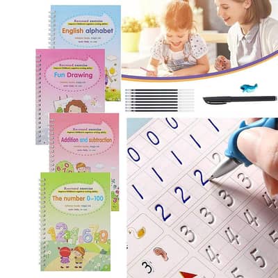 4 pcs Sank Magic practice copybook for kids. . . .