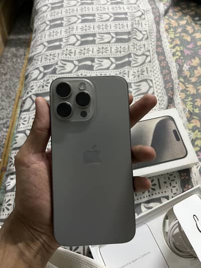 iPhone 15 pro max 256gb dual pta physical or eSIM