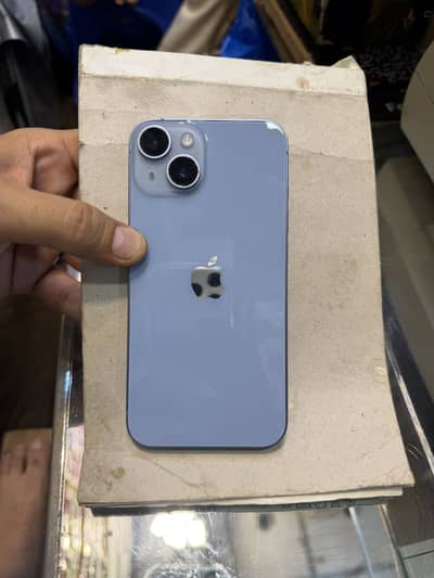 Iphone 14, 128gb blue colour PTA APPROVED