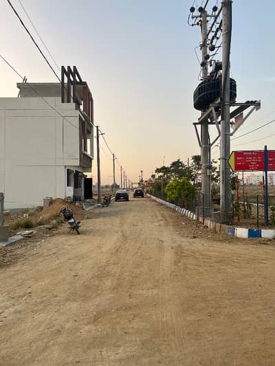 Westopen 120 yards plot for sale in Andaleeb Housing society scheme 33 karachi