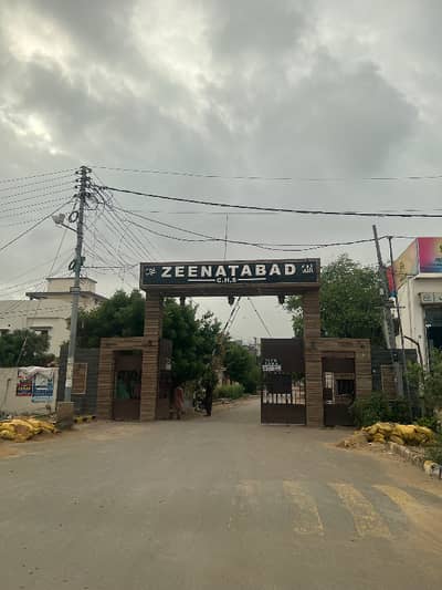 120 yards plot for sale in Zeenatabad Housing society scheme 33 karachi