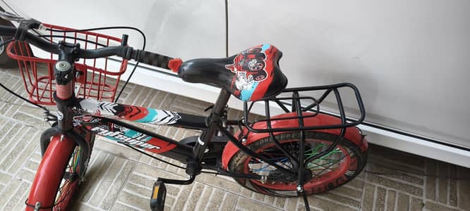 16 inches cycle 4to7 years boy size