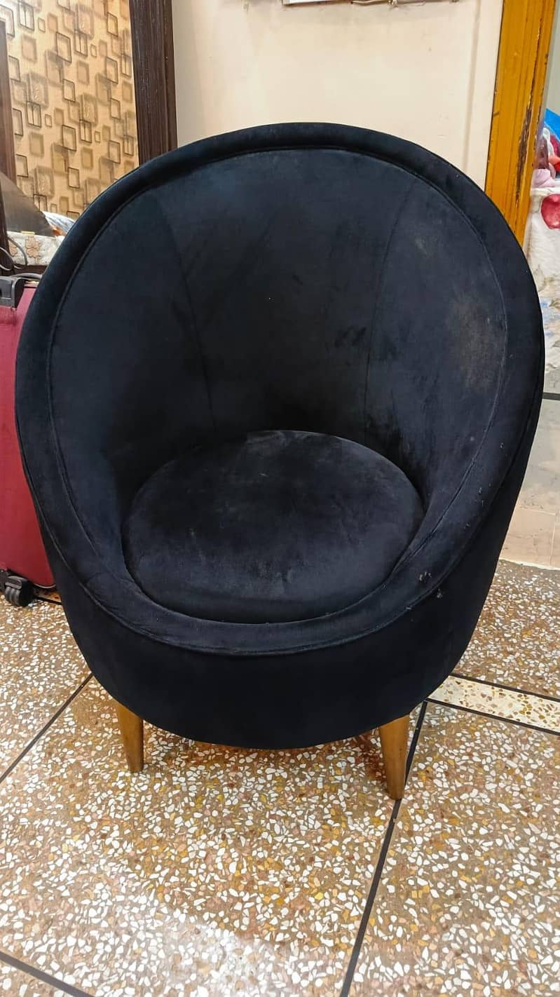 Black Sofa Set 0