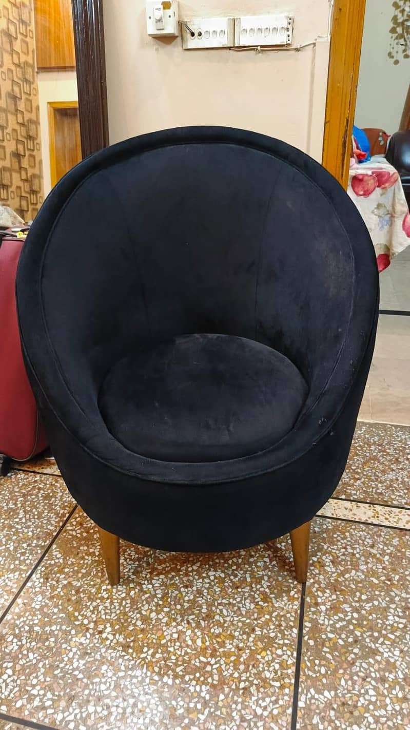 Black Sofa Set 4